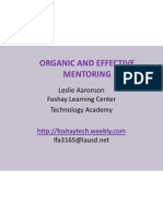 Organicmentoring