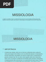 Slides Missiologia