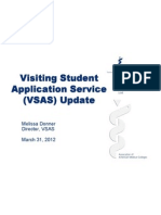Vsas Update From Spring 2012 Conference
