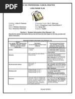 Long Range Plan-EDUC 450 Spring 2013