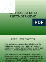 Clase 3 Importancia de La Psicomotricidad