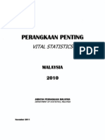 Vital Statistics Malaysia 2010