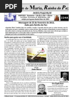 Eco de Maria, Rainha da Paz 224