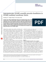 2008 SNAREmediated Membrane Fusion