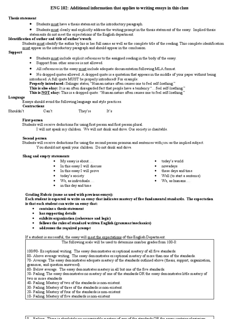 College argumentative essay examples picture