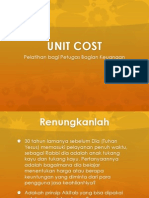 Unit Cost: Pelatihan Bagi Petugas Bagian Keuangan