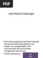 Ayat Majmuk Gabungan