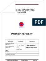 CRUDE OIL OPERATING MANUAL FOR PARADIP REFINERY