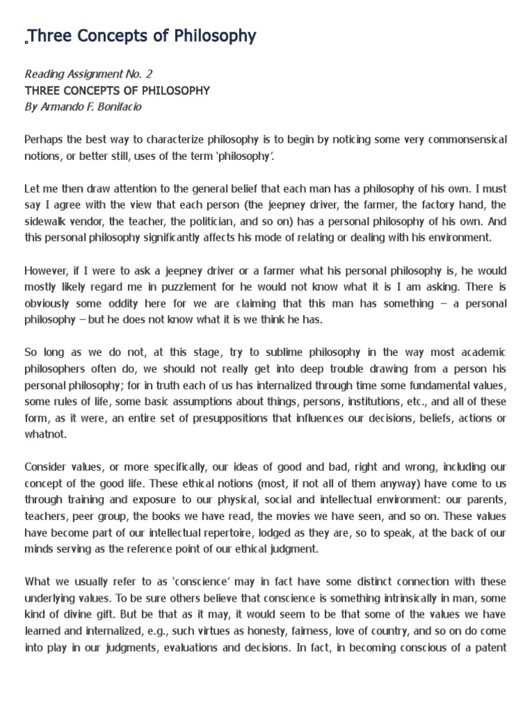 Philosophy essays examples picture