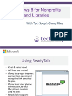 Windows 8 For Nonprofits and Libraries: With Techsoup'S Ginny Mies