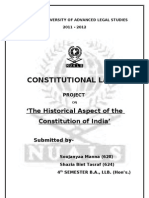 Historical Aspect of the Constitution of India.doc