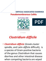Clostridium Difficile Associated Diarrhea