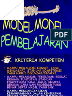 Model Model Pembelajaran Baru