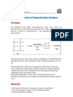 Determination of Saponification Number.: Principle