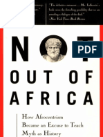 Not Out of Africa (By Mary R. Lefkowitz)