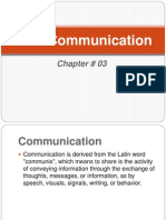 Data Communication: Chapter # 03