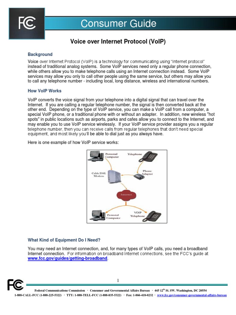 Voice Over Internet Protocol (VoIP) | PDF | Voice Over Ip | Telephone