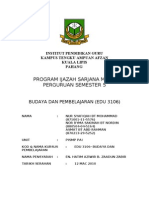 Program Ijazah Sarjana Muda Perguruan Semester 5: Institut Pendidikan Guru Kampus Tengku Ampuan Afzan Kuala Lipis Pahang