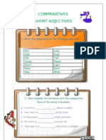 Comparatives Short Adjectives