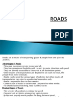Roads transport advantages & disadvantages