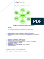 Funciones de Cada Departamento