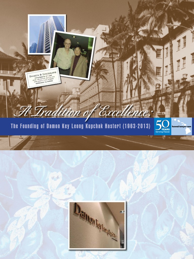 Founding History of Damon Key Leong | PDF | African American Civil ...