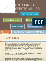 Capacitancia de Efecto Miller