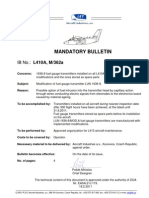 Mandatory Bulletin: IB No.: L410A, M/362a