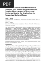 Wade and Eagles in j of Ecotourism