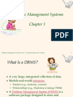 DBMS Chapter 1 Summary