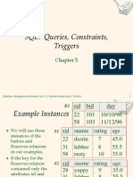 SQL: Queries, Constraints, Triggers: Database Management Systems 3ed, R. Ramakrishnan and J. Gehrke 1