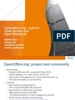 Open Source and Open Standards: Mathias Bauer Project Lead Sun Microsystems Inc