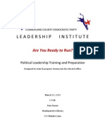 CCDP 2013 Leadership Institute Flyer