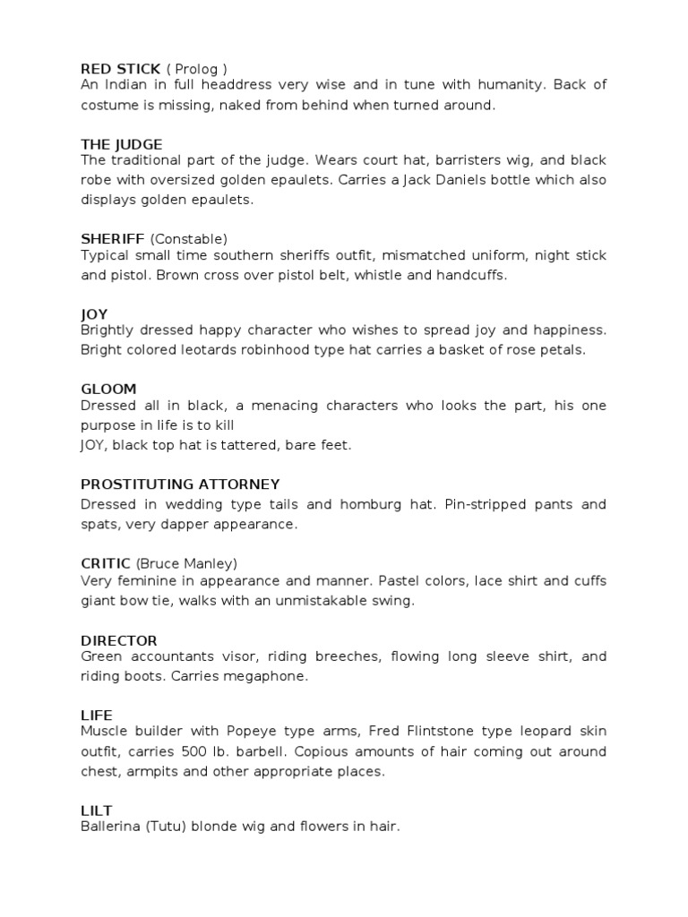 Royal Order of Jesters Book of the Play Script.doc