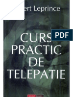 Albert Leprince Curs Practic de Telepatie