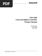 UDC3200 Universal Digital Controller Product Manual: 51-52-25-119 April 2008