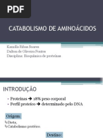 Catabolismo de Aa
