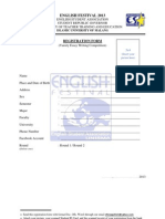 EF 2013 - All Registration Forms
