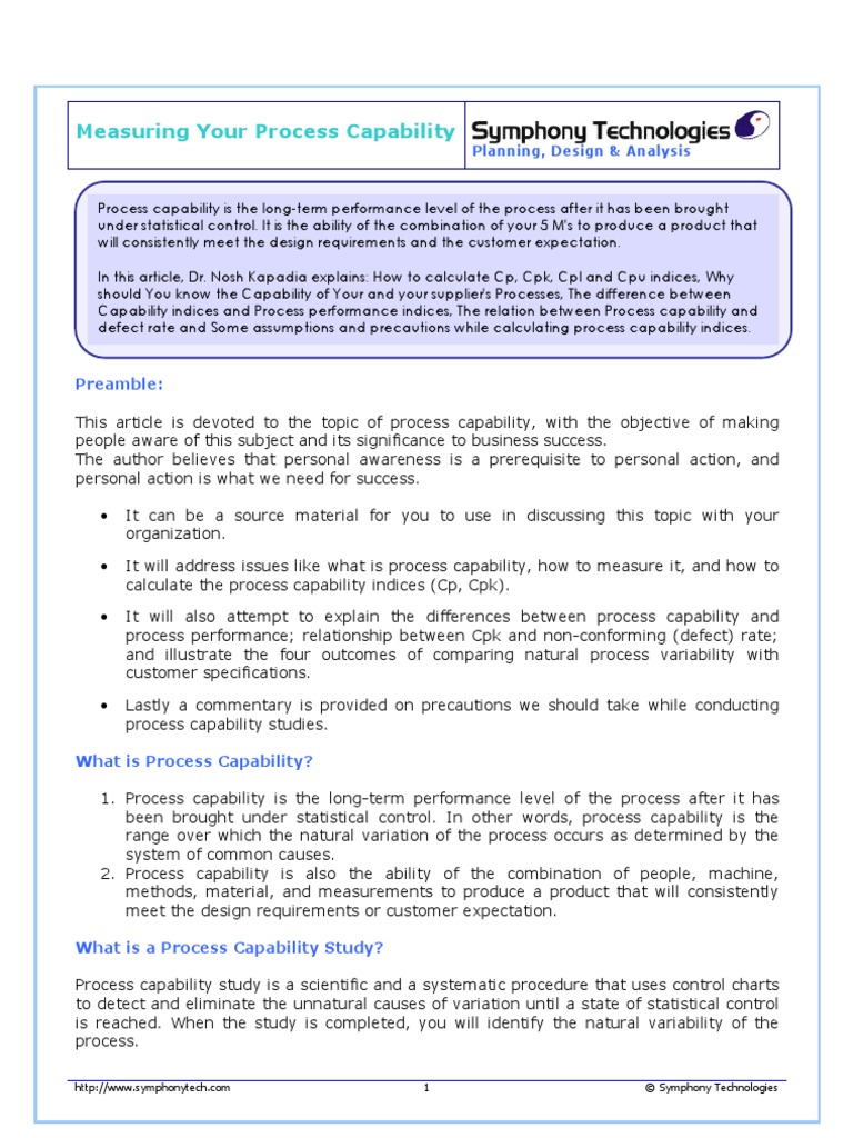 Capability | PDF