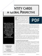 Identity Cards - a Global Perspective
