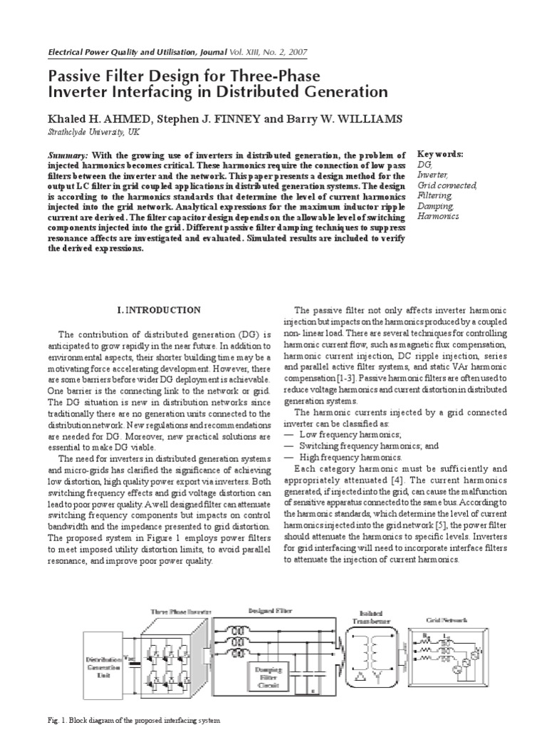 Ahmed3 PDF | PDF | Power Inverter | Electronic Filter