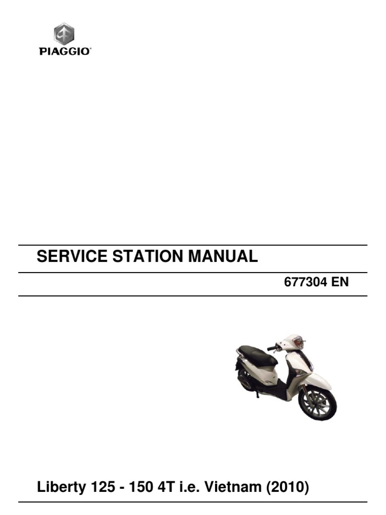 Manual Taller Piaggio Liberty 125