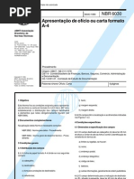 NBR 6030 - 1980 - Apresentação de Ofício ou Carta Formato A4.pdf