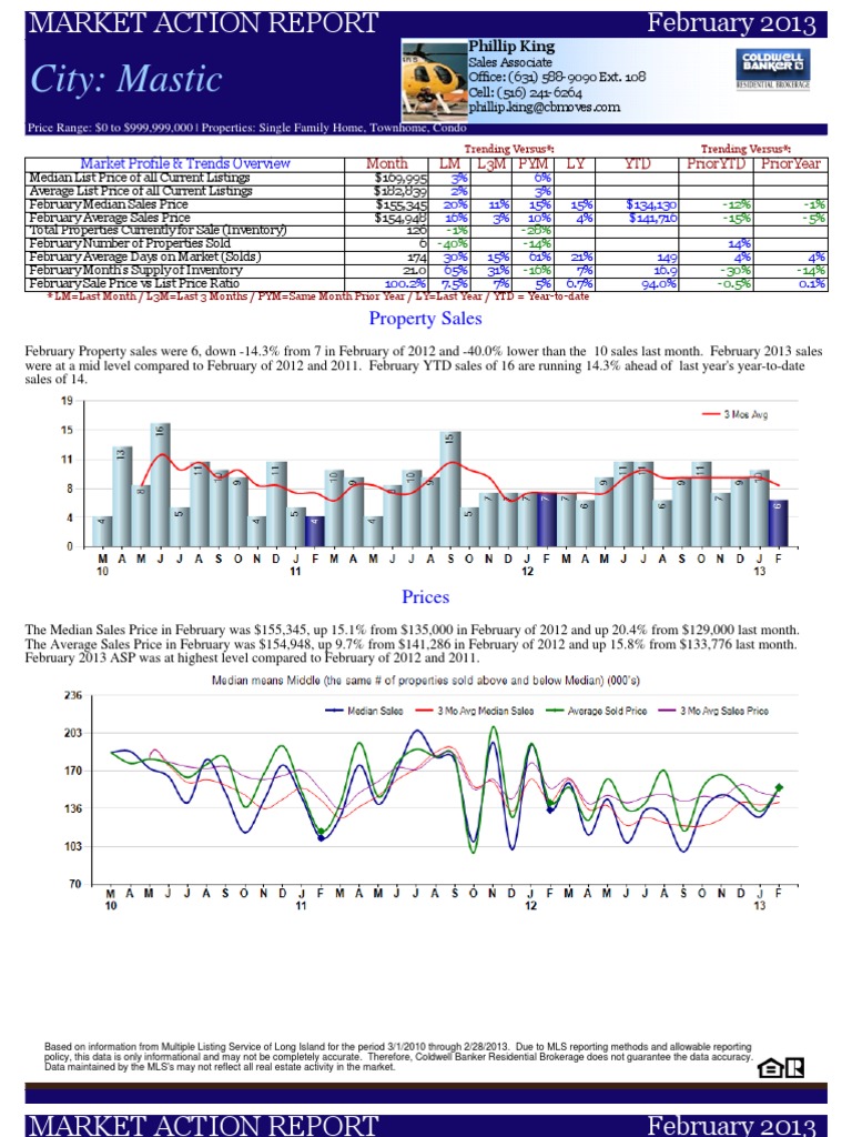 Mastic New York February 2013 PDF Economic Institutions Business