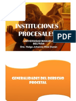 Instituciones Procesales Feb 24 2013