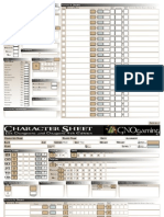 Editable D&D 4E Character Sheet