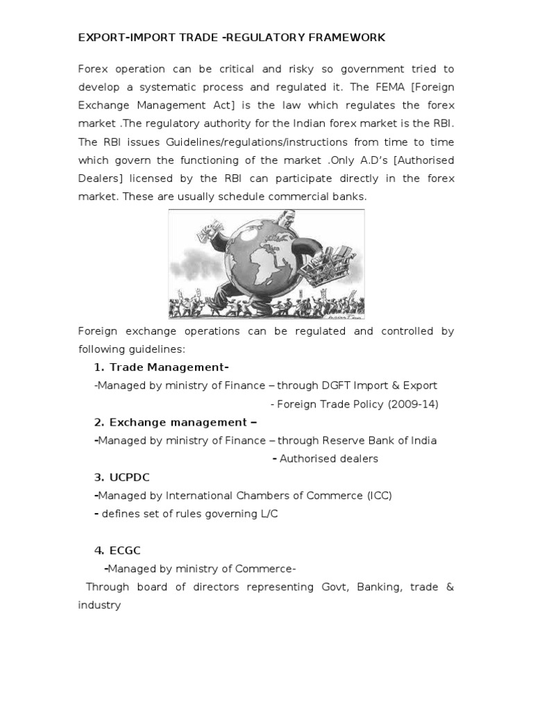 India’s Export-Import Regulatory Framework | PDF | Money Laundering ...