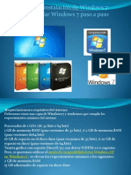 Instalacion Win 7