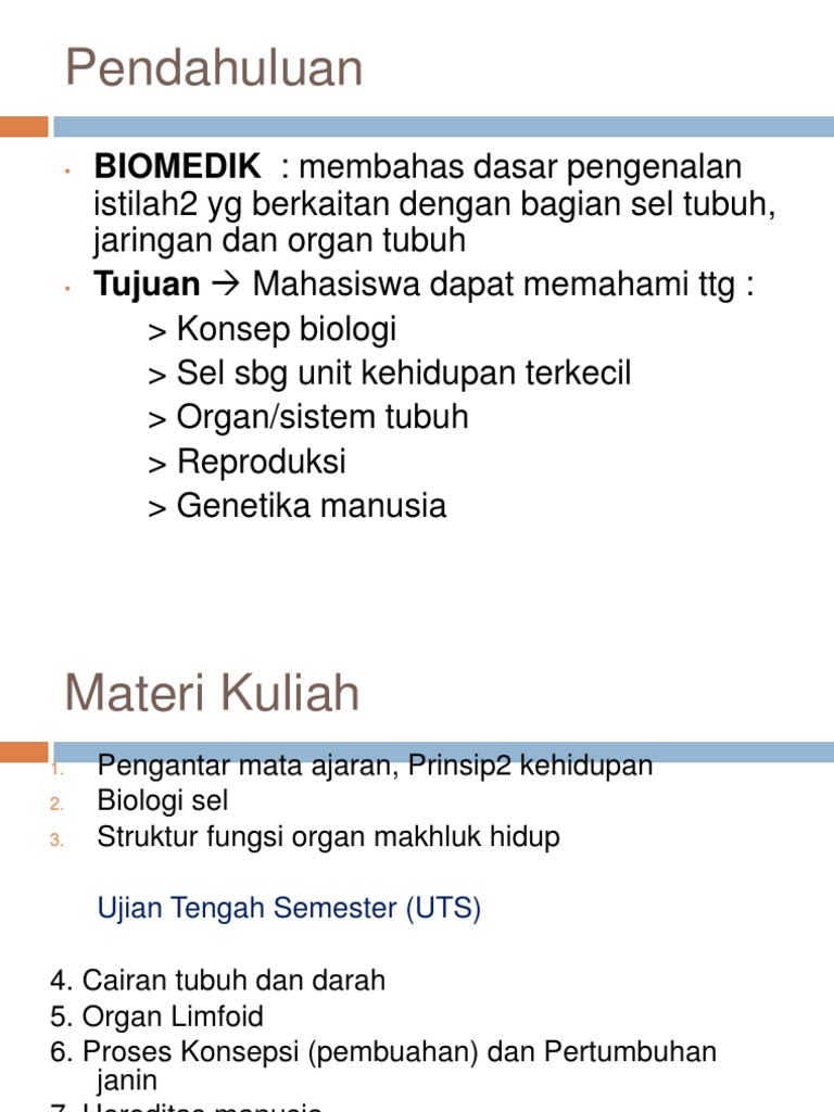 Contoh Soal Uts Ilmu Biomedik Dasar 1 Semester 1 Rumah