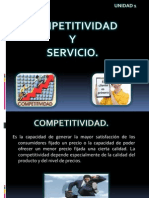 Exp. de Competitividad y Servicio.